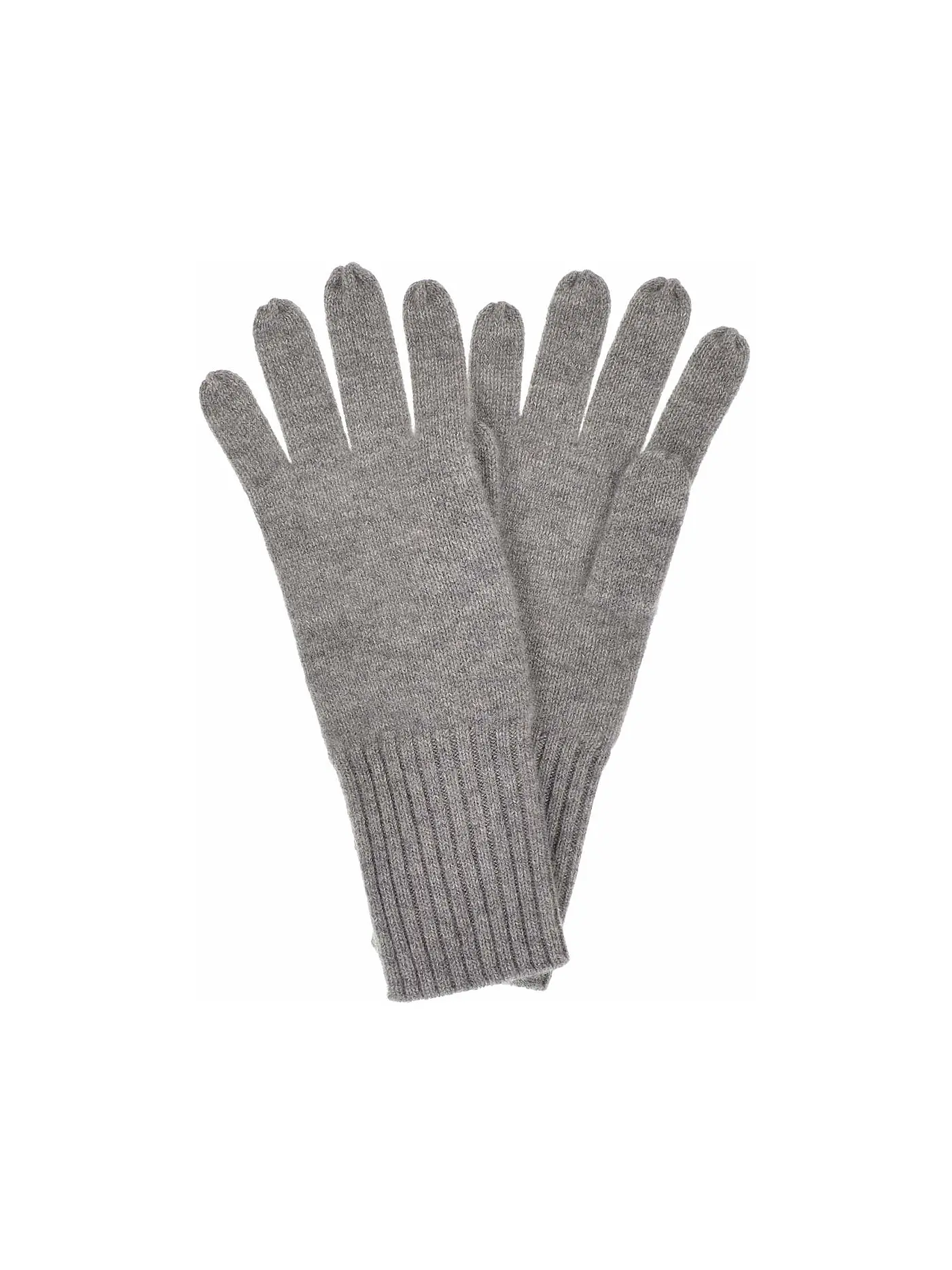SEEBERGER | Kaschmir Handschuhe | hellgrau